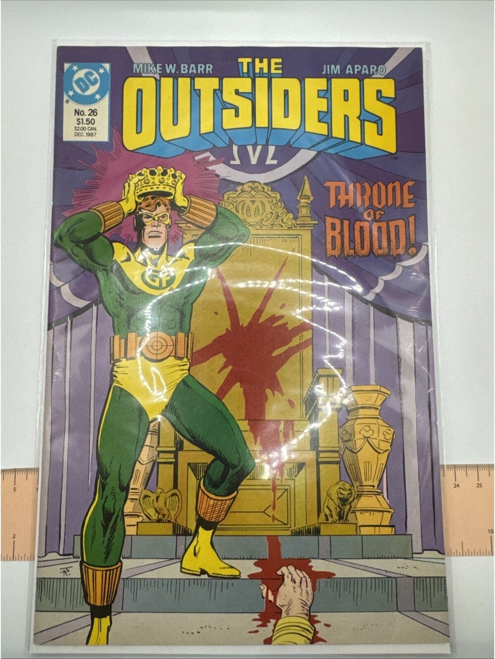 The Outsiders #26 (DC Comics December 1987)